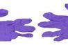 Gants en caoutchouc protègent vos mains contre le contact direct avec des excréments de souris maladies Laden.